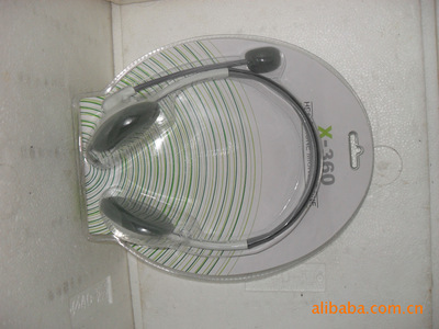 工廠直銷XBOX360游戲小雙邊耳機 頭戴式帶耳麥，吸塑包裝一站式采購指南